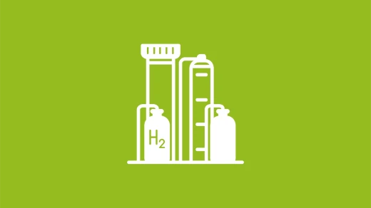 icoon klinger waterstof 2026 staand