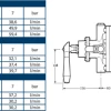 Brons of RVS Steamix stoom/water menger&nbsp;&nbsp;|&nbsp;&nbsp;Steamix 2030 E / 2033 E