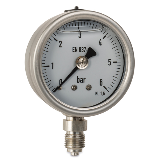 RVS buisveer manometer | KP-463 / KP-4631 - KLINGER.nl
